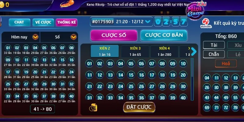 Hướng dẫn chơi Vietlott Keno với nhiều thủ thuật hữu dụng